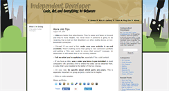 Desktop Screenshot of independentdeveloper.com